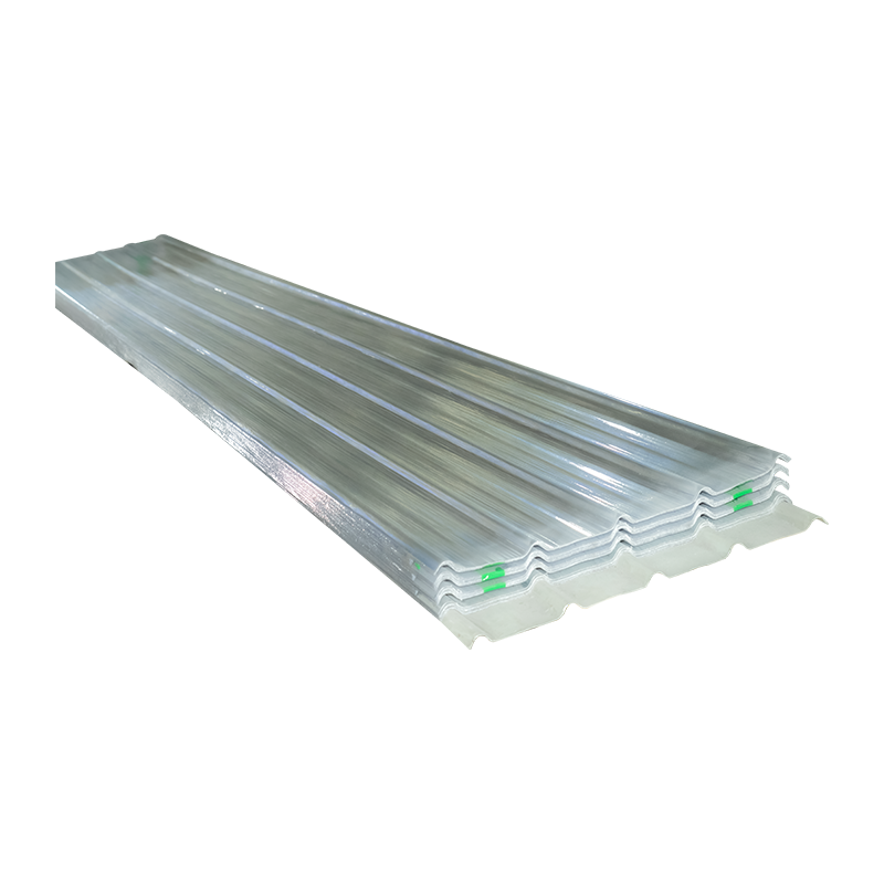 لوح السقف FRP 840 مم، لون شفاف